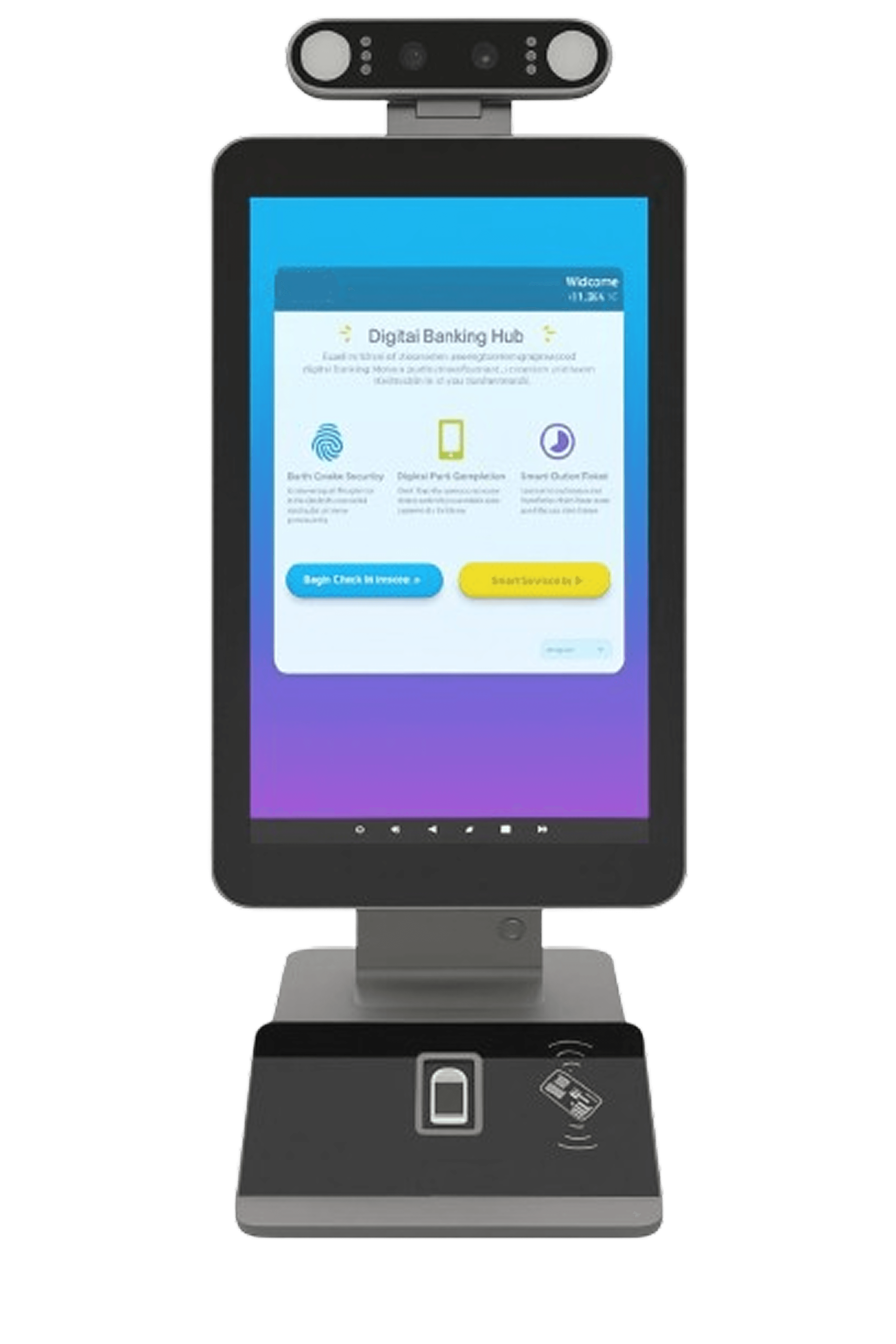GiTLog Console — Self-service kiosk with embedded verification app